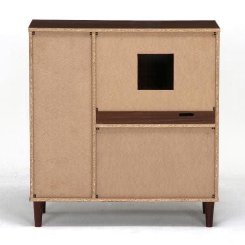 《新品・送料無料》アルト キッチンキャビネット 幅90cm ダークブラウン