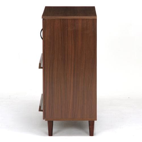 《新品・送料無料》アルト キッチンキャビネット 幅90cm ダークブラウン