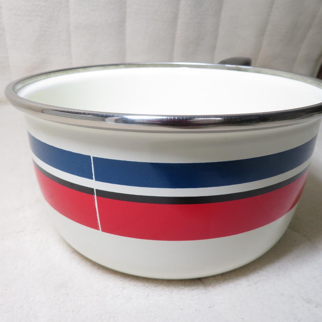 レトロ 昭和　ノリタケ　ホーロー鍋　２セット