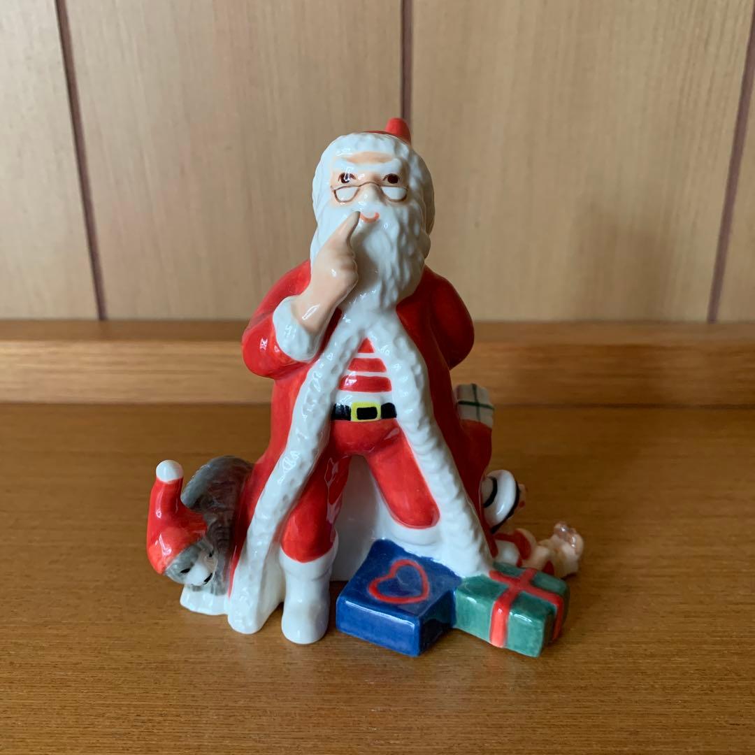 ロイヤルコペンハーゲン フィギュリン サンタクロース2015 置物 箱つき