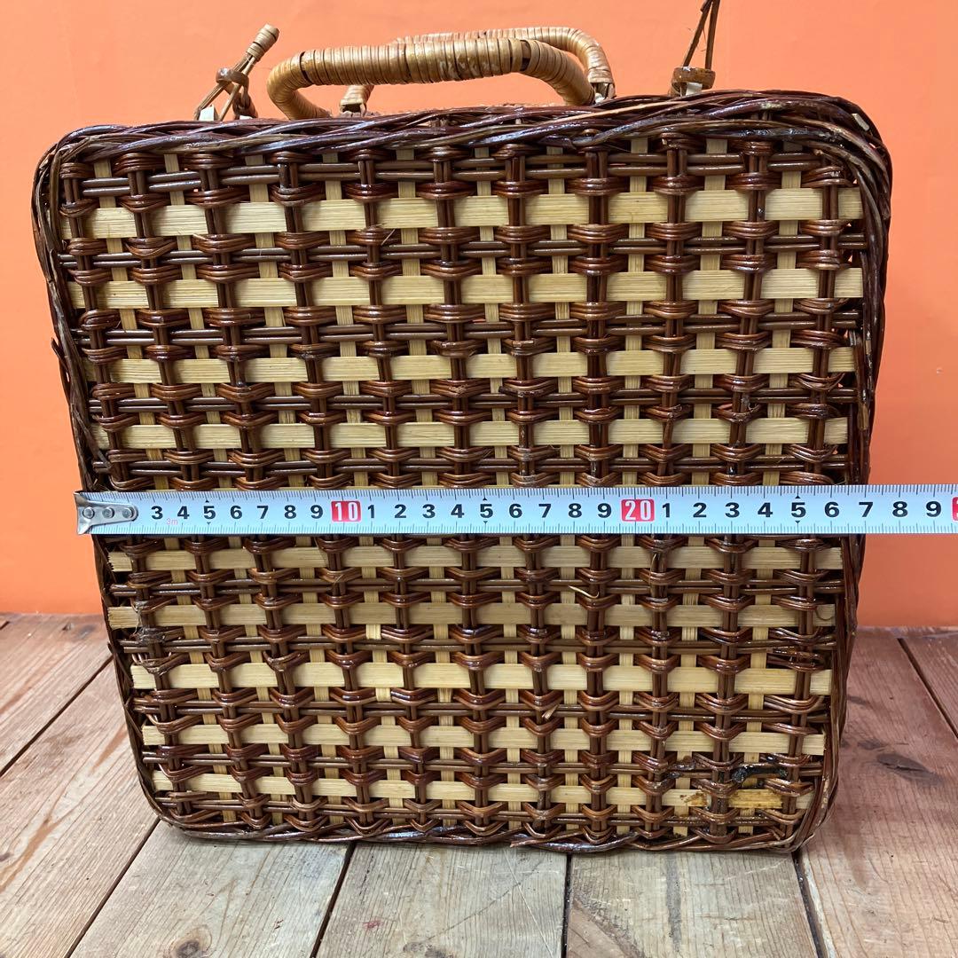 A-3 ピクニックバスケット バスケット かごバッグ ランチボックス おしゃピク