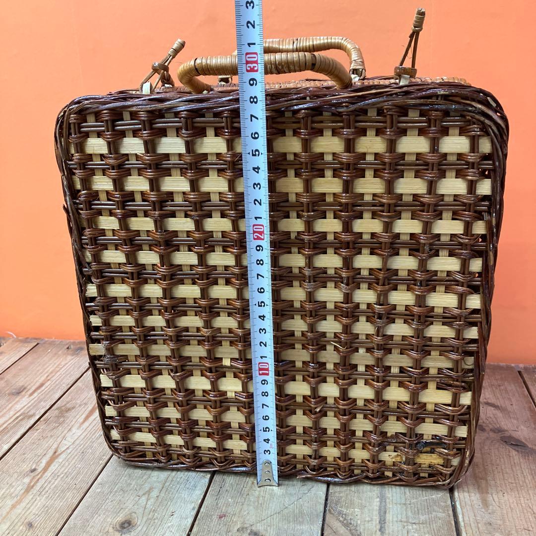 A-3 ピクニックバスケット バスケット かごバッグ ランチボックス おしゃピク