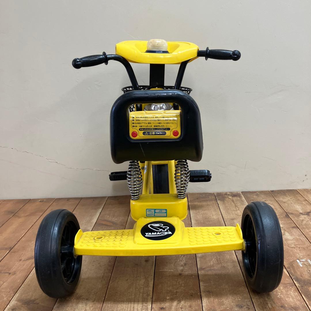 B4昭和レトロ デッドストック 飛行機印 ヤマオカ ミルクキッド 三輪車