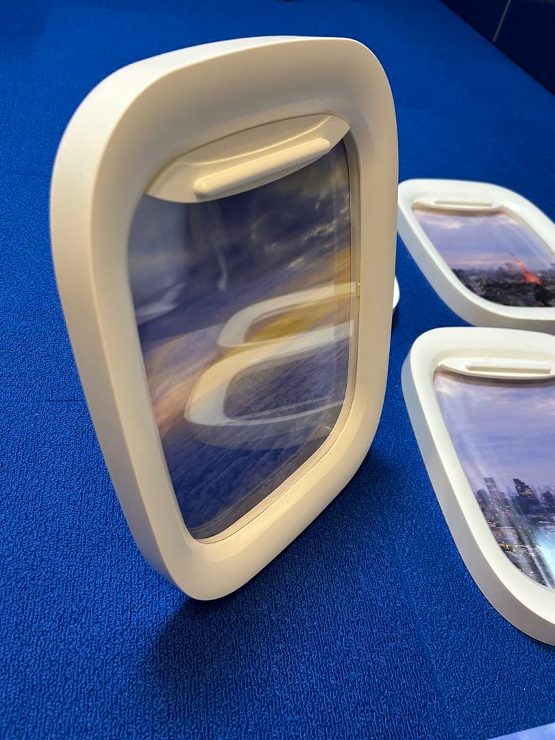 フォトフレーム　飛行機窓　セット 3バリエーション