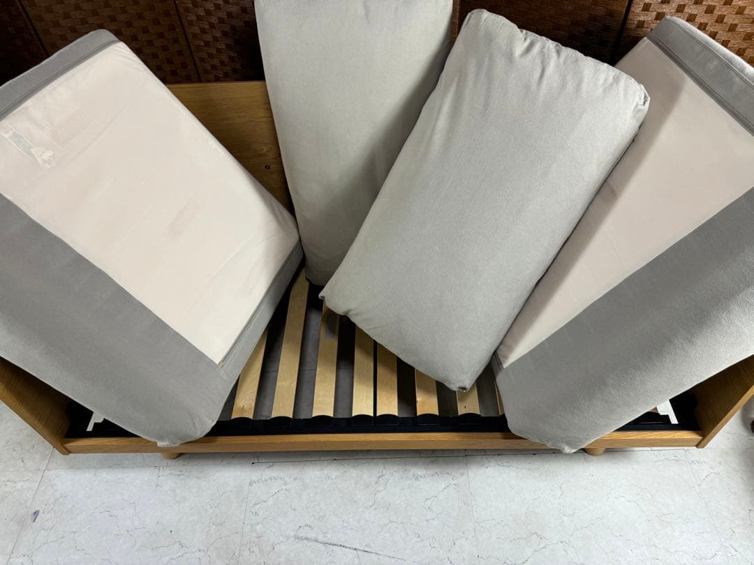 定価約¥70,000- 無印良品2人掛けソファー