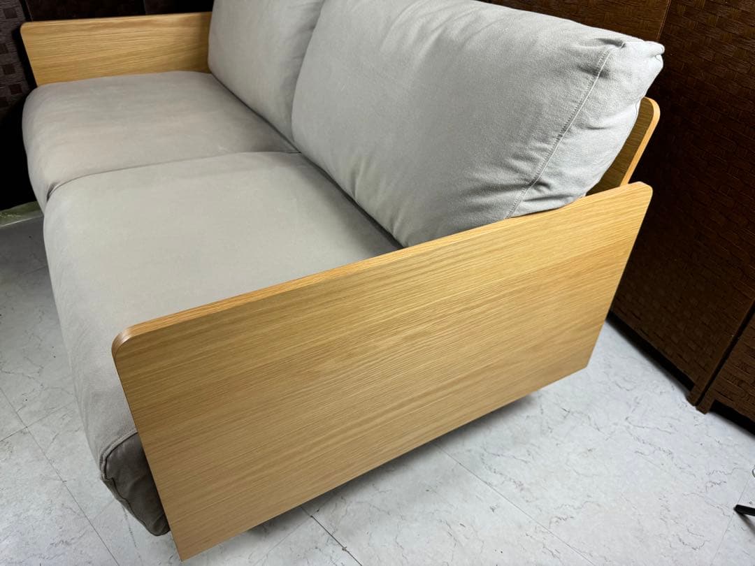定価約¥70,000- 無印良品2人掛けソファー