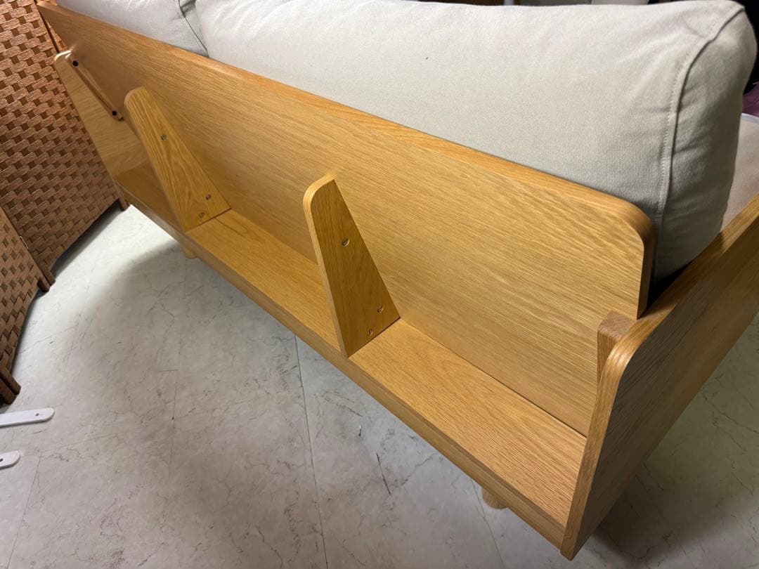 定価約¥70,000- 無印良品2人掛けソファー