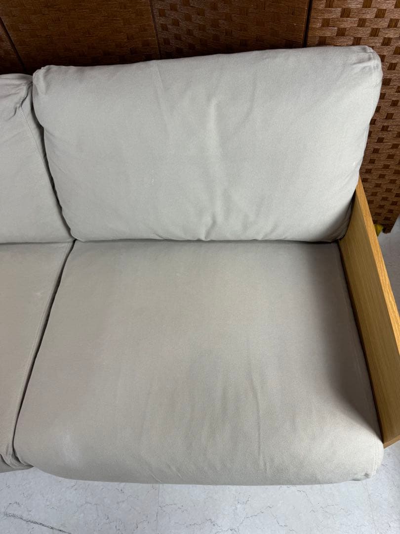 定価約¥70,000- 無印良品2人掛けソファー