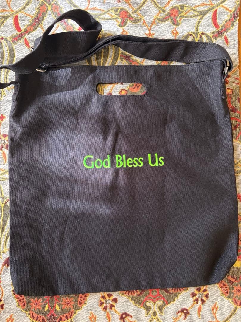 藤井風レコードバッグ 黒God Bless Us Hehn Records - メルカリ