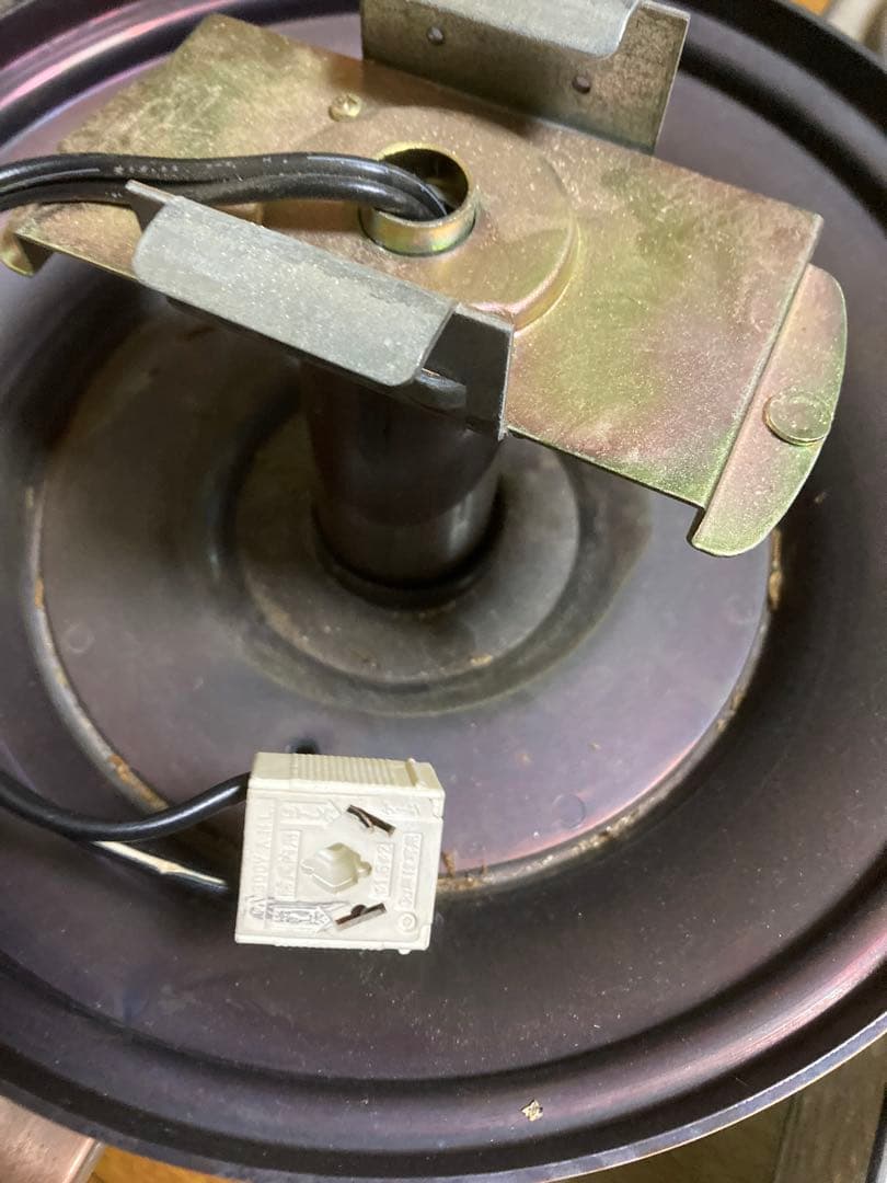 たのメル便】昭和レトロ メーカー不明 シャンデリア 5灯 リビング照明