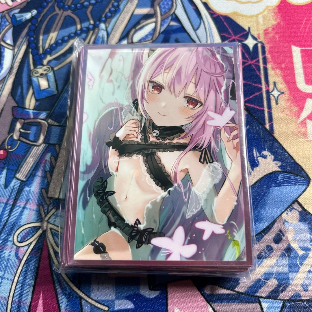 白詰草 ホロライブ 潤羽るしあ ピンク髪 スリーブ 未開封未使用 - メルカリ