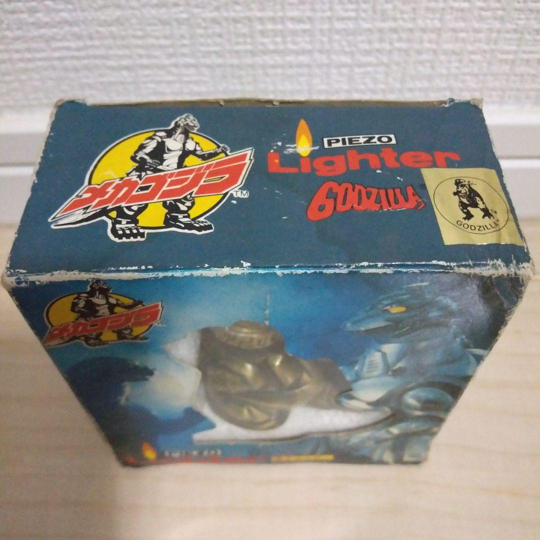 新品】レトロで希少アンティーク メカゴジラ 電子ガスライター 骨董品