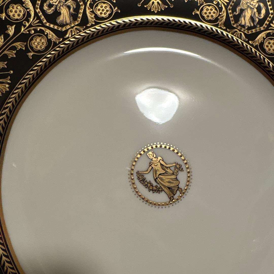 ウェッジウッド　アストバリー　ブラック　ディナープレート　27.5cm