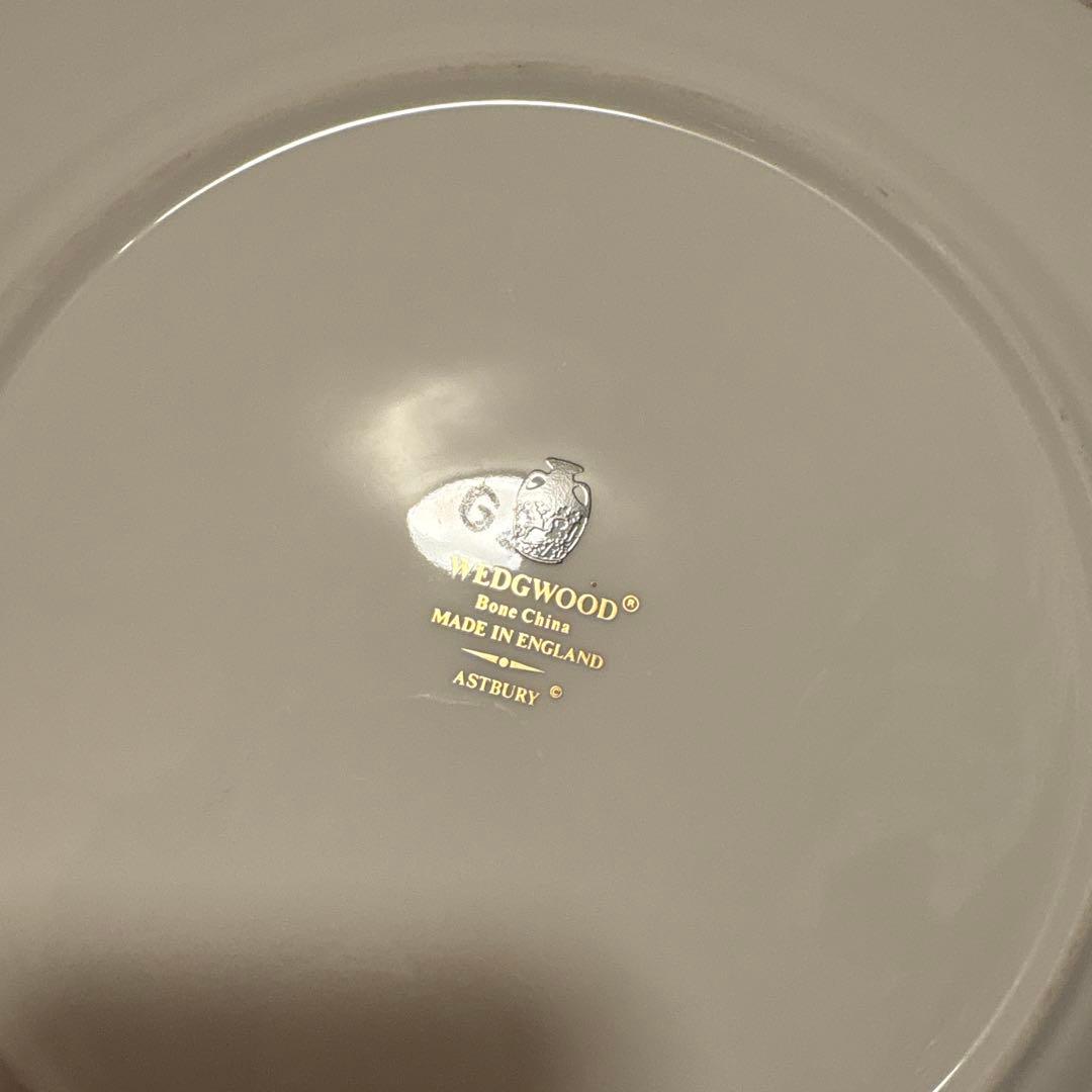 ウェッジウッド　アストバリー　ブラック　ディナープレート　27.5cm