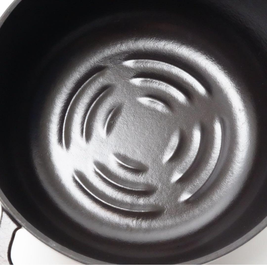 【美品】バーミキュラ オーブンポット2 マットブラック22cm