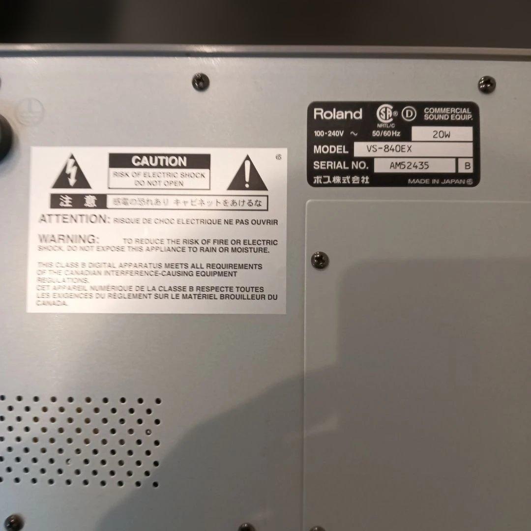 ROLAND VS-840EX マルチトラックレコーダー ケース 説明書あり | 激安