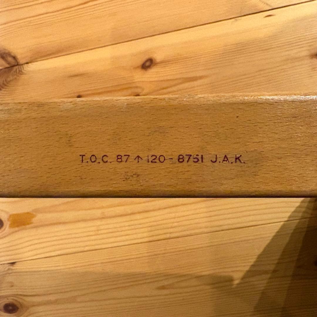 【希少】イギリス軍　ローバーチェア　オリジナル 刻印あり　1987年TOC製