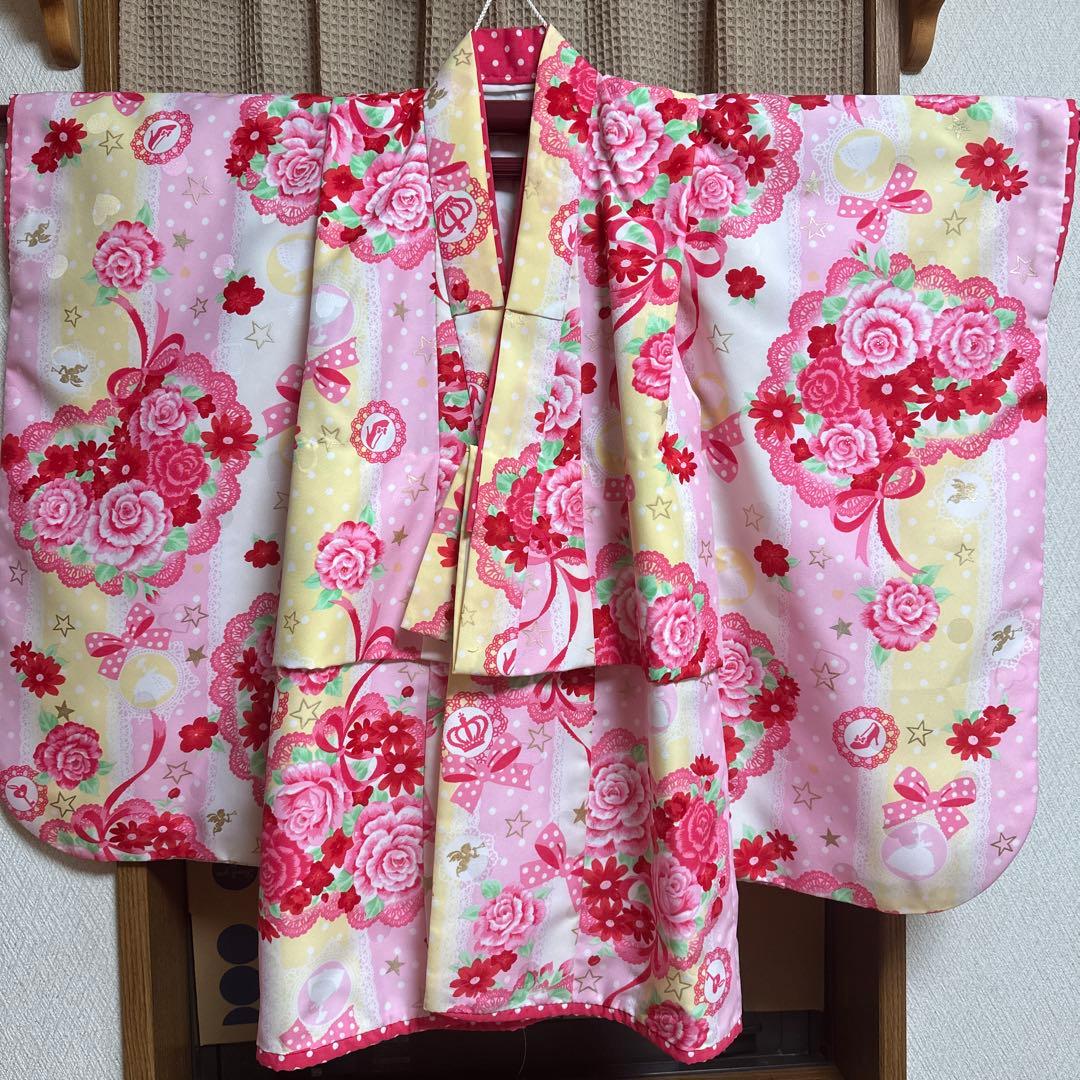 松田聖子 SEIKO MATSUDA 子供 七五三 3歳 被布 3点セット