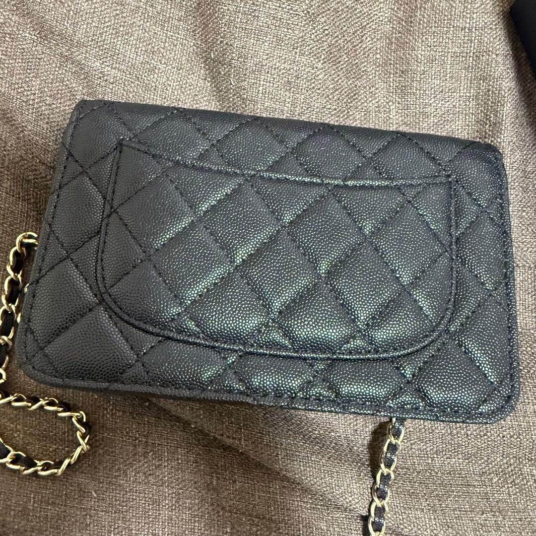 CHANEL MAKEUP ウォレットショルダーバッグ ブラック おまけつき