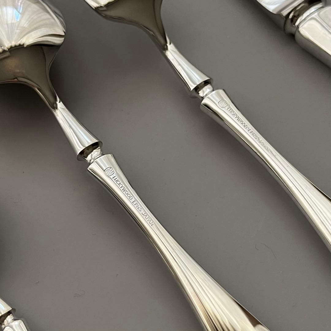 未使用品 ラッキーウッド エデン廃盤品 ディナーカトラリーセット 40μ