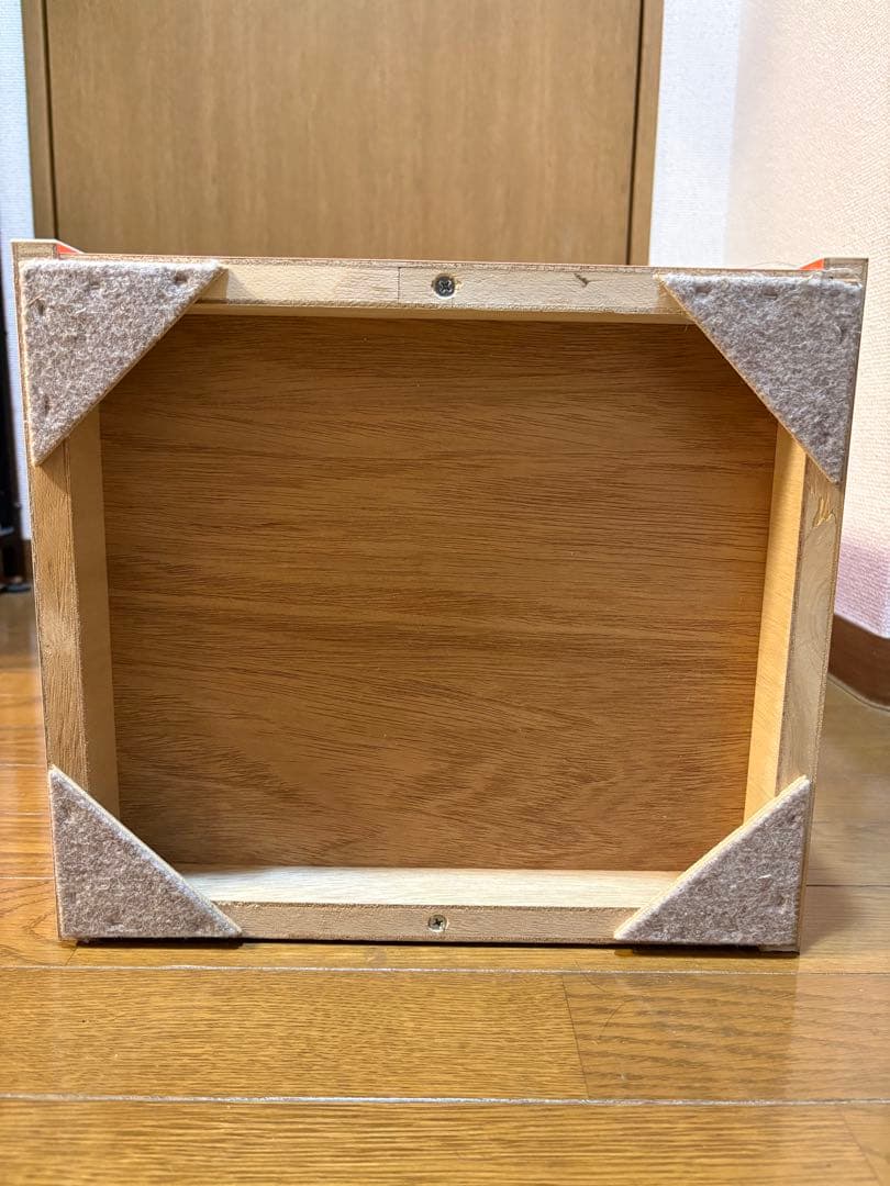 昭和レトロ　オレンジ色の5段棚