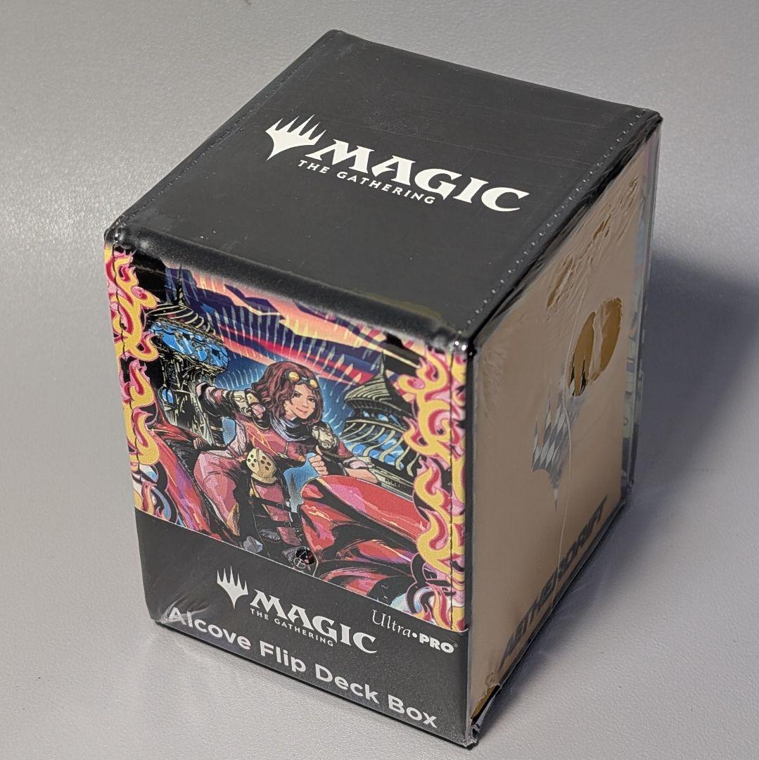 未使用】灯を追う者、チャンドラ プレイマット スリーブ デッキ