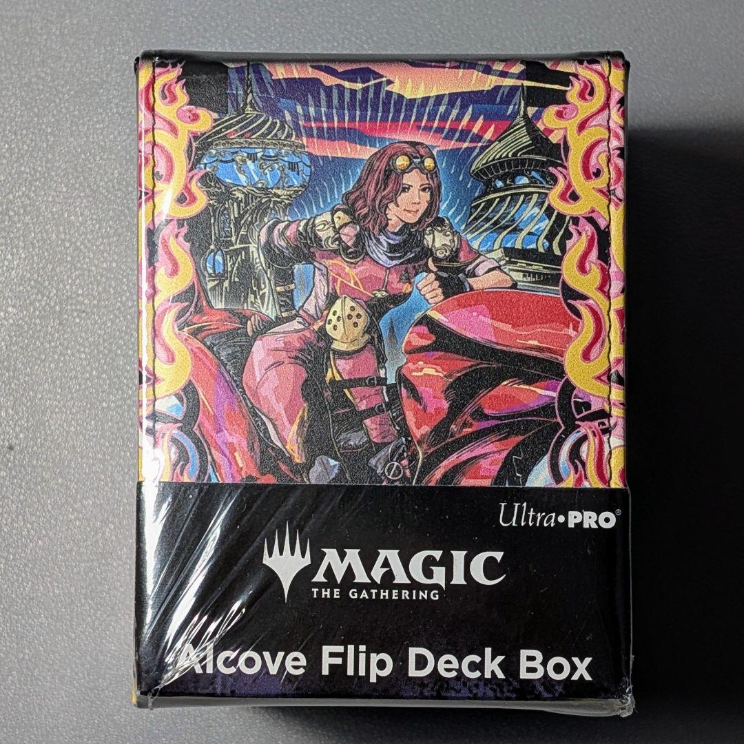 未使用】灯を追う者、チャンドラ プレイマット スリーブ デッキ