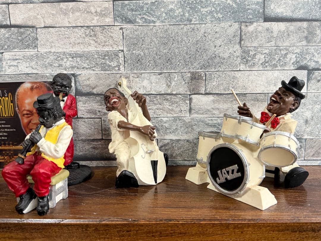 黒人ジャズＢAND登場8人衆♯ルイアームストロングと共演♯希少