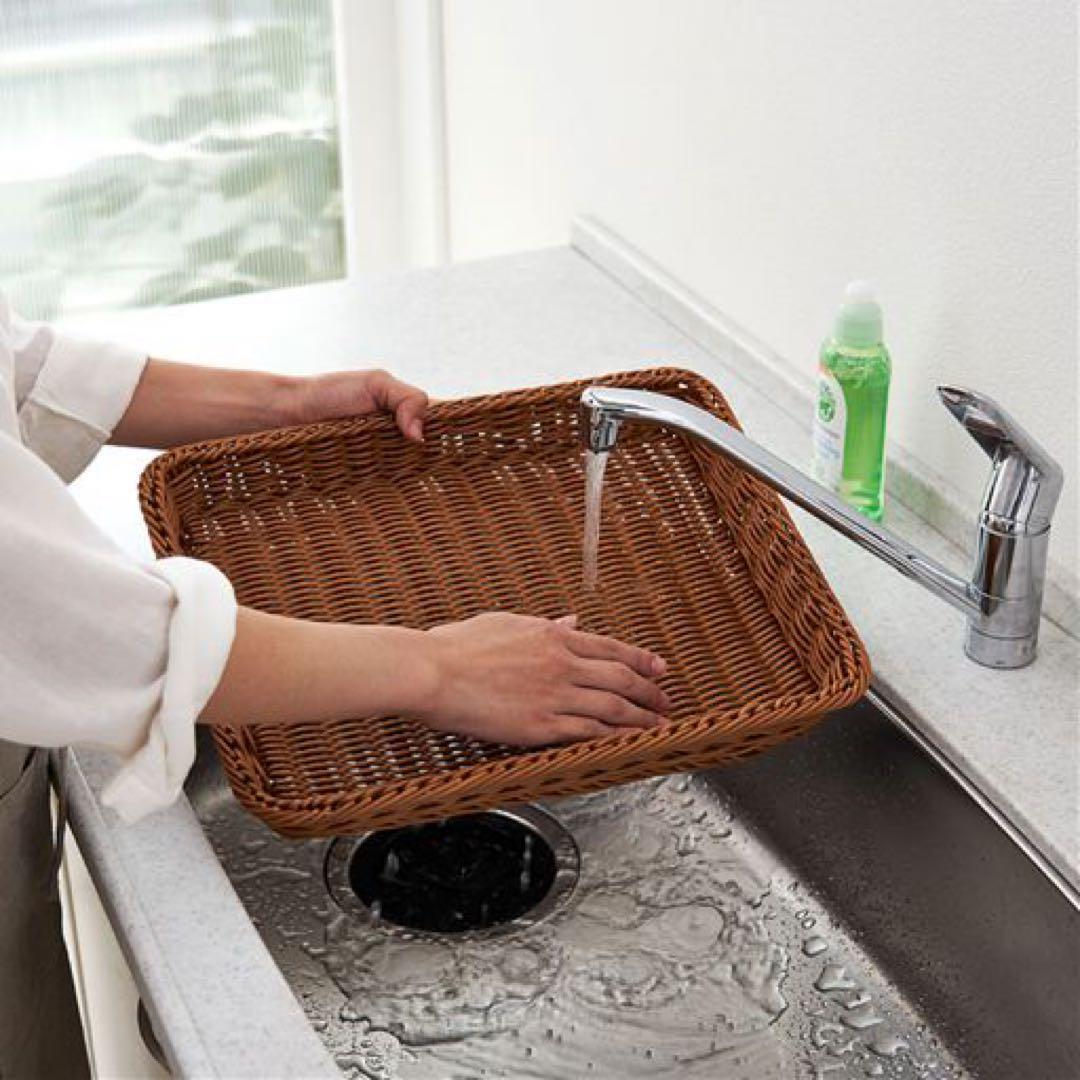 トースターラック ネコ ブラウン 洗えるバスケット付