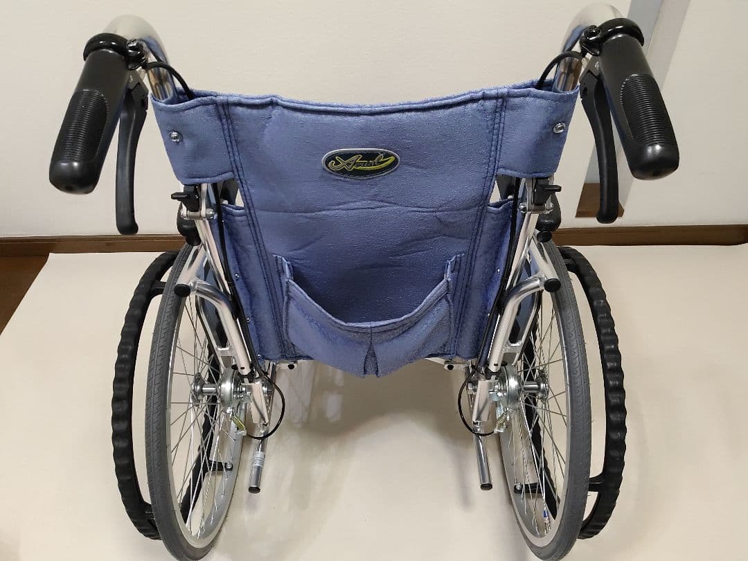 美品 自走式車椅子 エアリアル 松永製作所 車いす MW-SL5B 送料無料