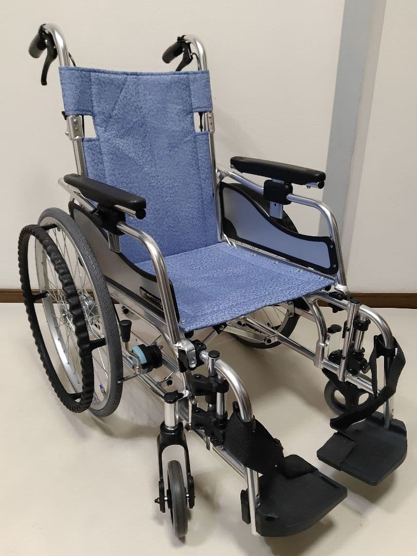 美品 自走式車椅子 エアリアル 松永製作所 車いす MW-SL5B 送料無料