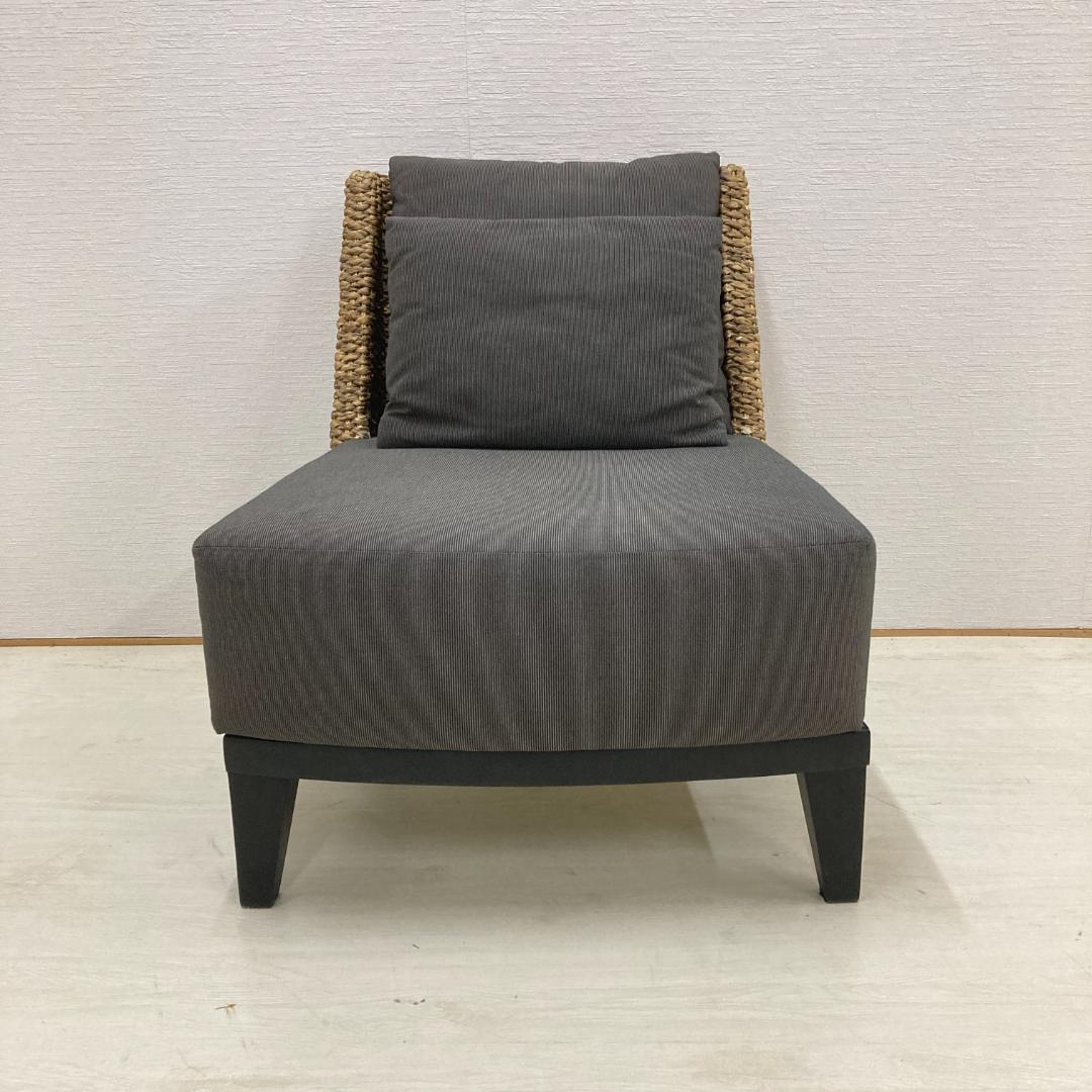 PERFORMAX　アジアン家具　ウォーターヒヤシンス　一人掛けソファ