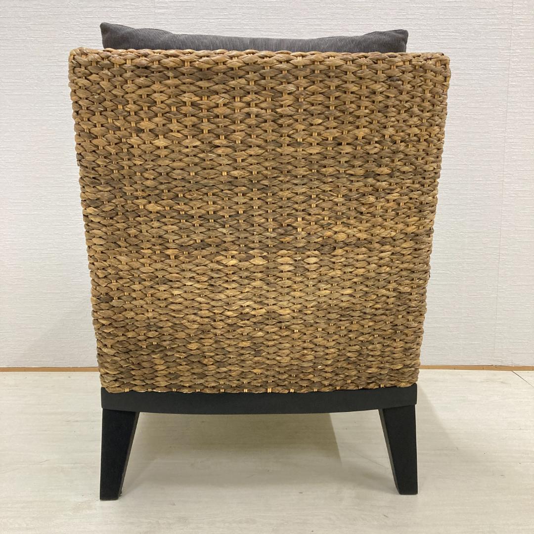 PERFORMAX　アジアン家具　ウォーターヒヤシンス　一人掛けソファ