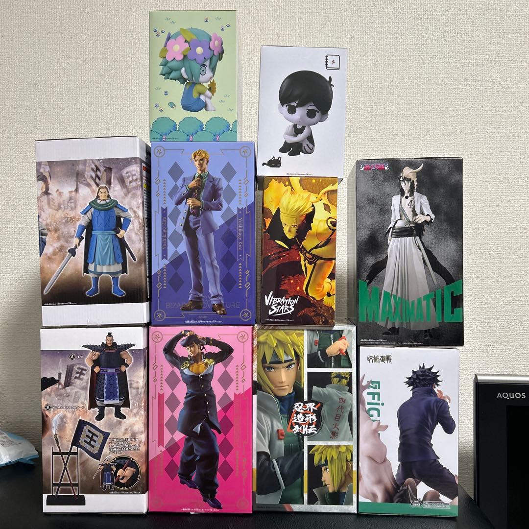 NARUTO・呪術廻戦・ジョジョ他 フィギュア10点まとめ売り - メルカリ