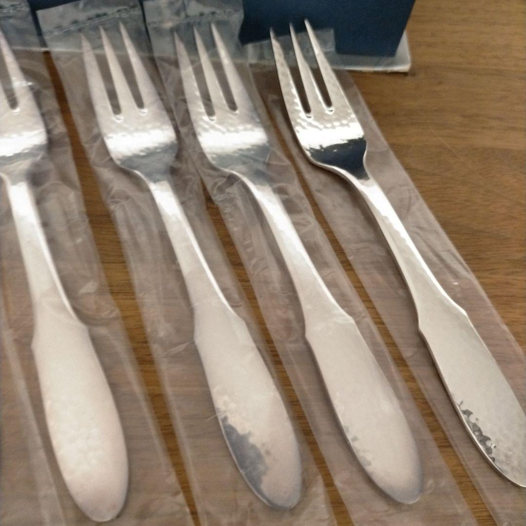 5本未開封 ジョージジェンセン フォーク 6本 カラトリー E.P.N.S刻印