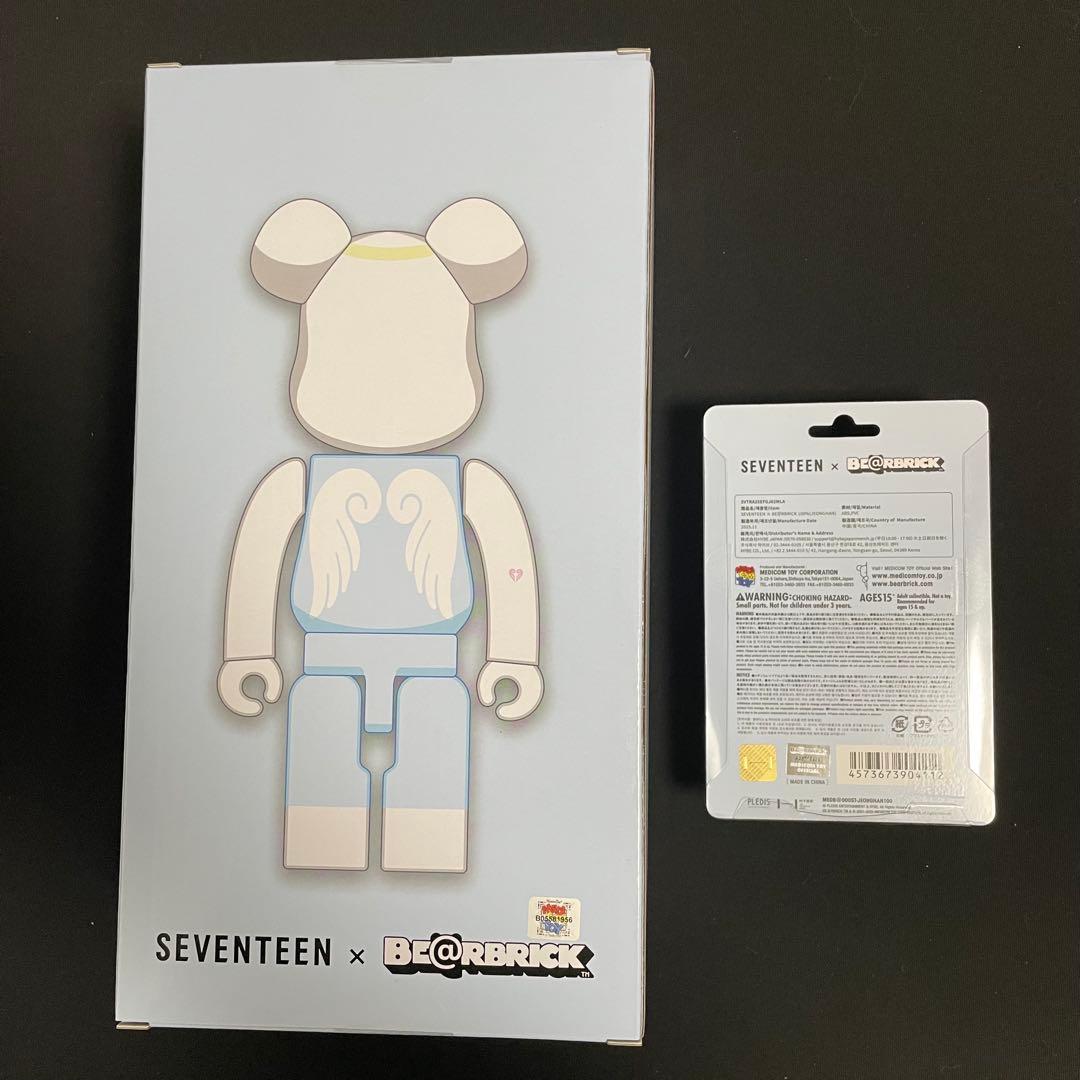 SEVENTEEN BE@RBRICK JEONGHAN 100% 400% - メルカリ