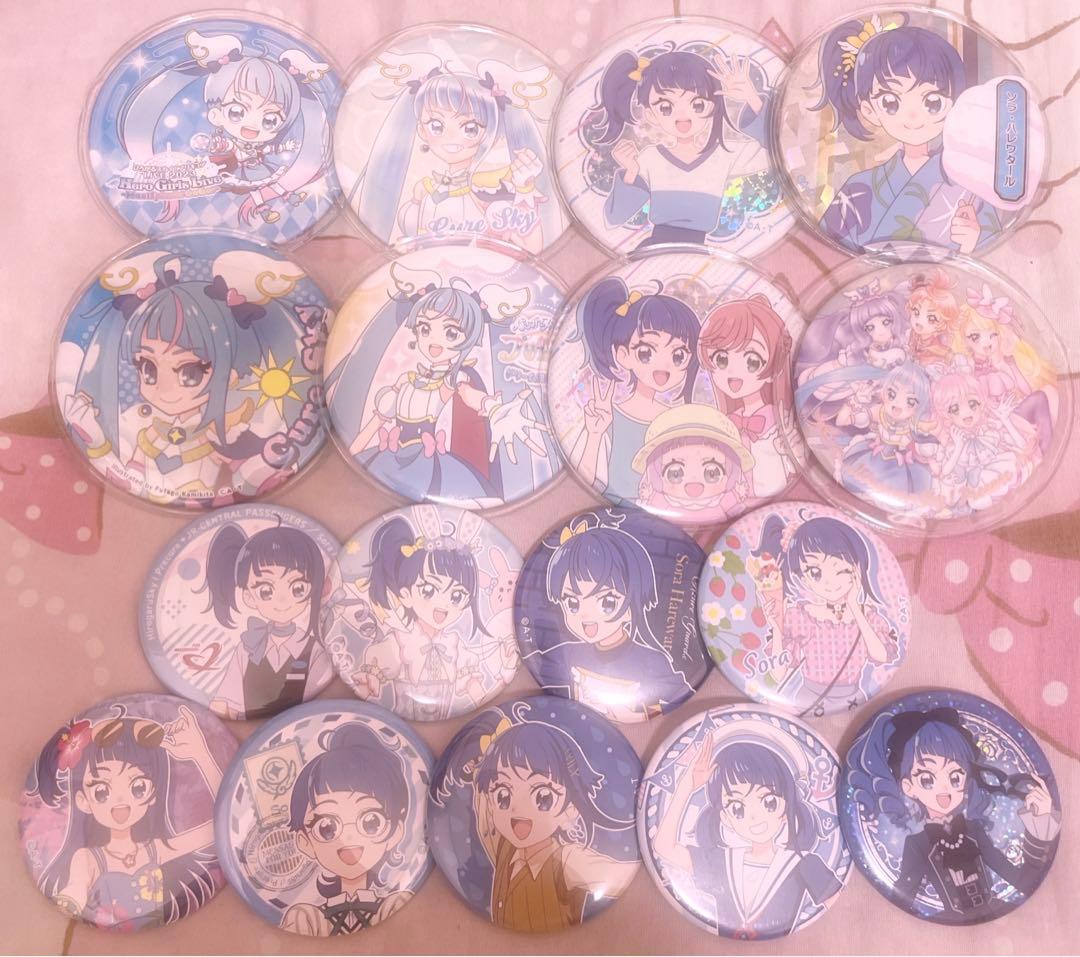 ひろがるスカイプリキュア キュアスカイ ソラ・ハレワタール 缶バッジ