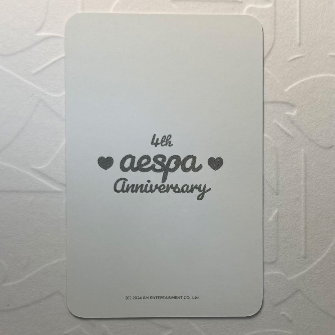 aespa 4th Anniversary カリナ パーティーケーキ トレカ - メルカリ