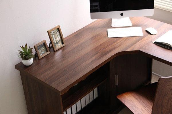 《新品・送料無料》パソコンデスク コーナーデスク 幅120cm