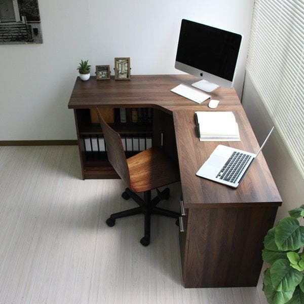 《新品・送料無料》パソコンデスク コーナーデスク 幅120cm