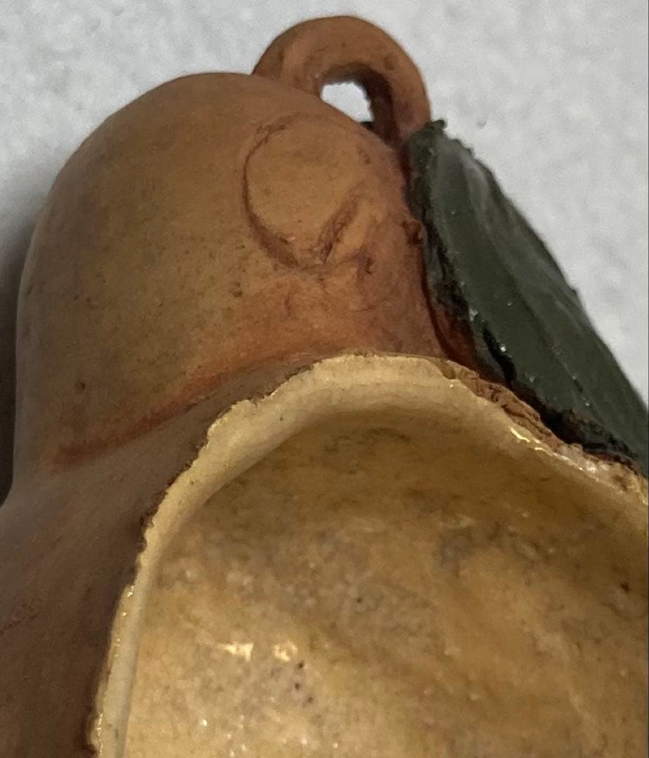 B297h 瓢形盃 佐々木二六作 二六焼 天神蟹 伊予 愛媛 酒