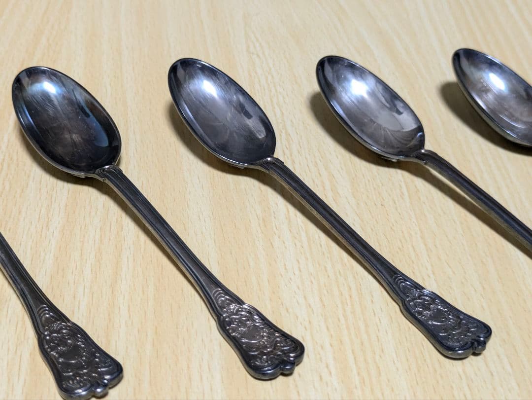  GENSEN ジョージジェンセン スプーン 5本セット シルバー