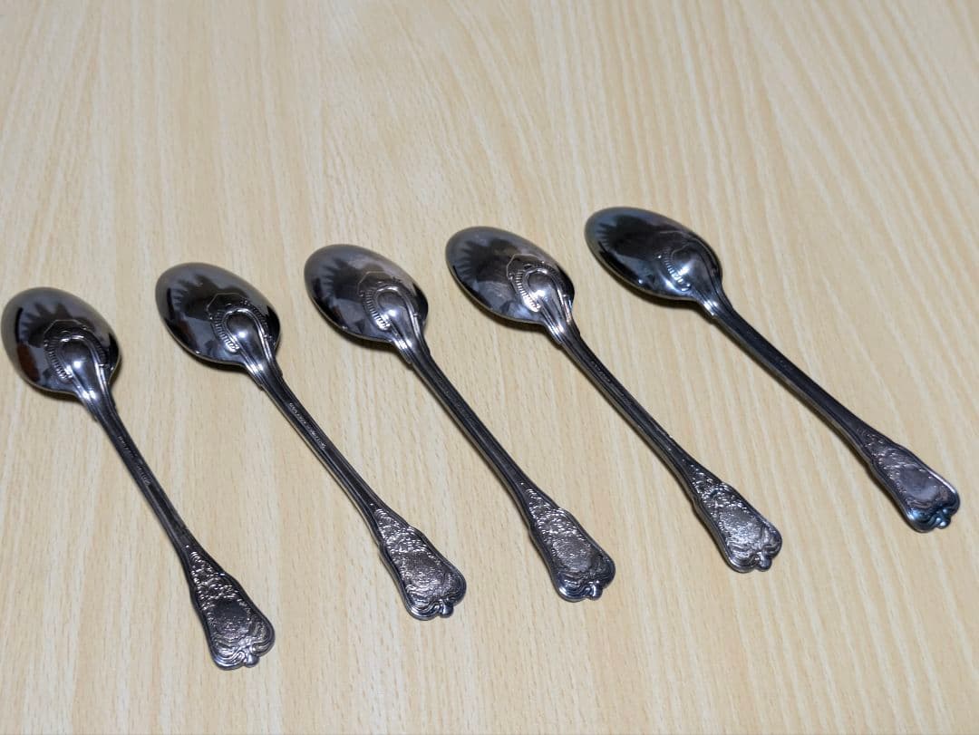  GENSEN ジョージジェンセン スプーン 5本セット シルバー