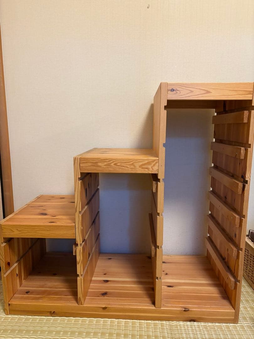 IKEA イケア　トロファスト　階段　ボックス　付き　①