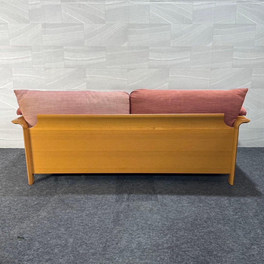 シラカワ ソファ 布張り 3P ラプトおしゃれ 木製フレーム d4606