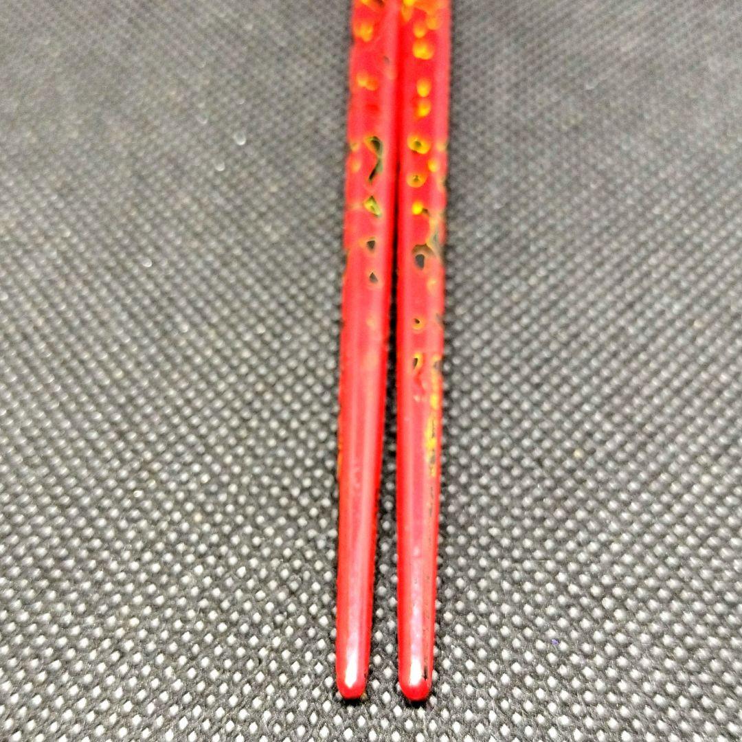 津軽塗大箸６膳