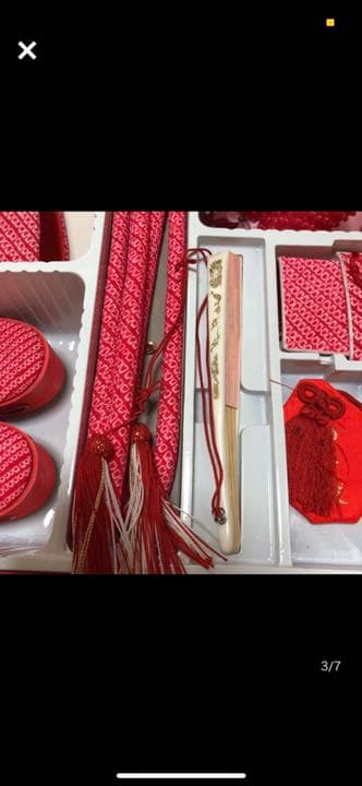 一度着用七五三セット女の子 和装小物 子供用 3歳着物草履バッグセット