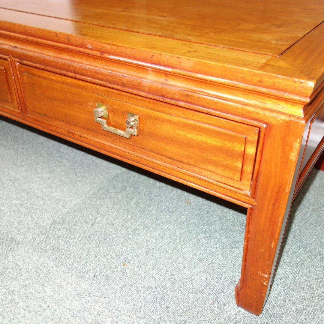 アンティークローテーブル　大型　アンティーク雑貨店舗　什器　展示台　ローテーブル