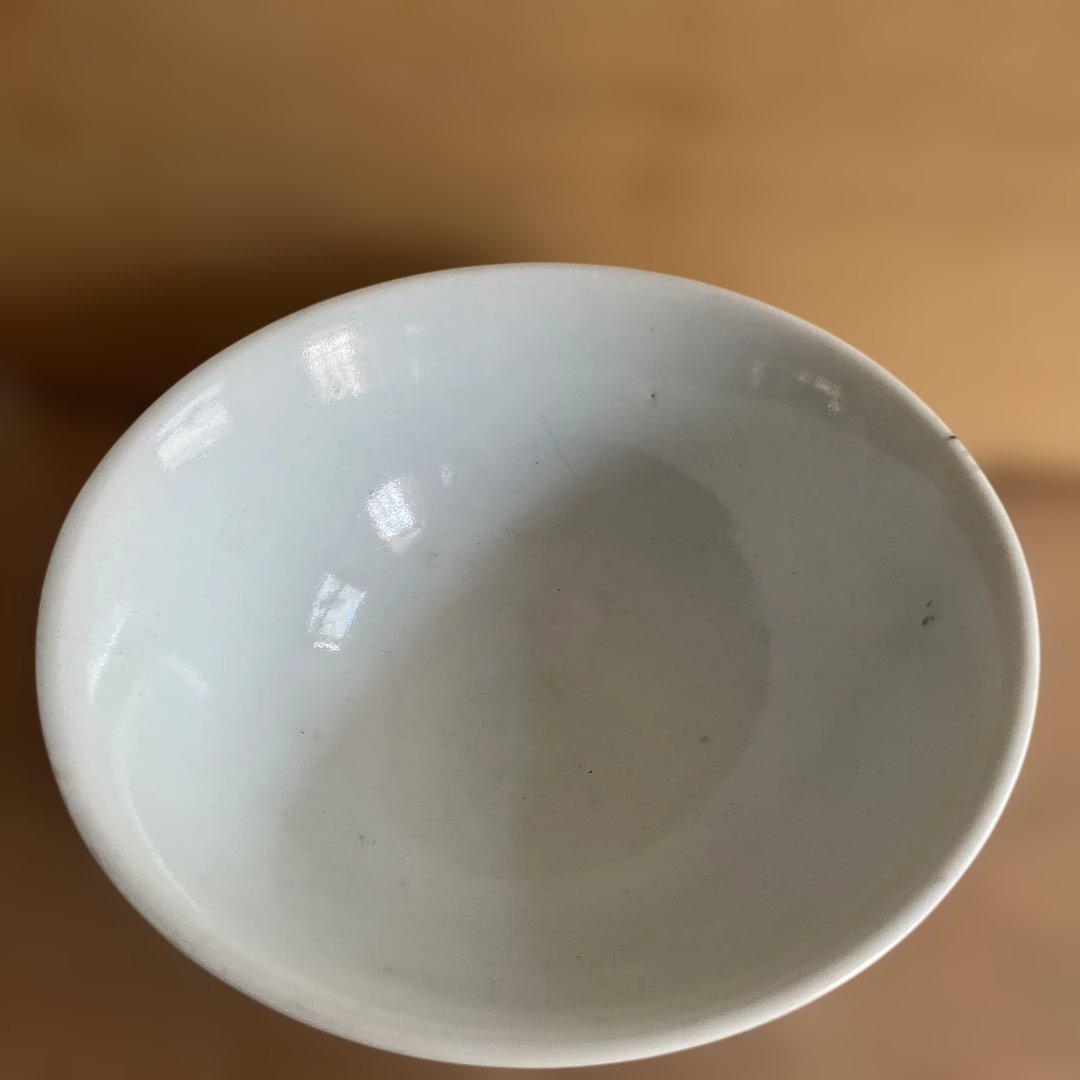 中国民国時代の花柄のお碗、「萬寿無彊」 - メルカリ