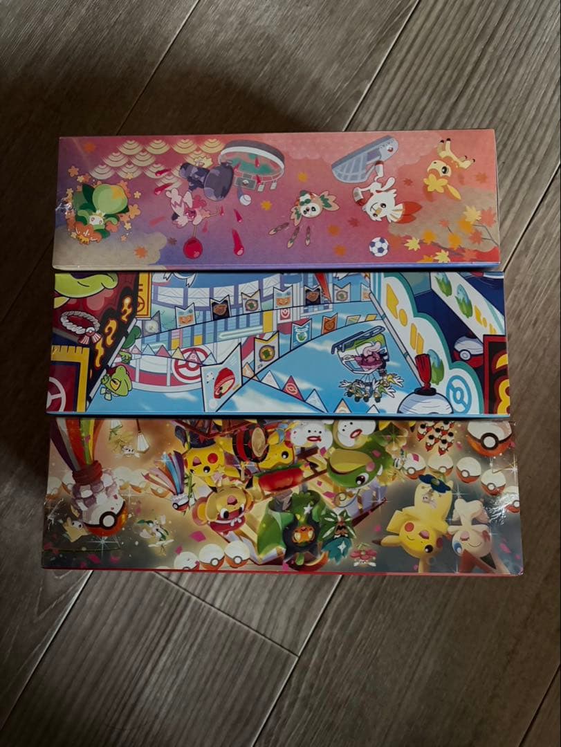 本日限定ポケモンセンター ヒロシマ　トウホク　フクオカ　スペシャルBOX 3種類